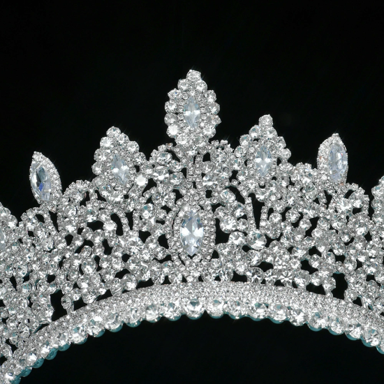 Bridal Wedding Crown Crystal Diamond Headdress Temperament Princess Crown