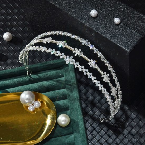 Simple Crown Crown Hair Accessories Headdress