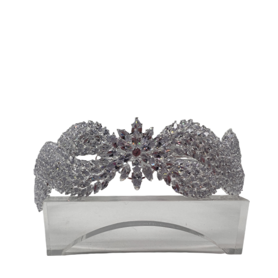 Snowflake Feather Headband Crown Accessories Hair Crown Headdress