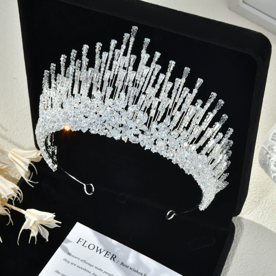 Zircon Crown High-End Zircon Crown Bridal Crown