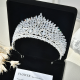 Wedding Light Luxury Princess Hair Accessories High-End Zircon Crown