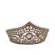 Royal Style Crown Headdress Headdress Light Luxury Rhinestone Crown