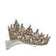 Handmade Super Shiny Rhinestone Crown Retro Hair Accessories Diamond Crown