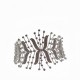 Alloy Headdress Simple And Fashionable All-Match Leaf Rhinestone Non-Slip Headband